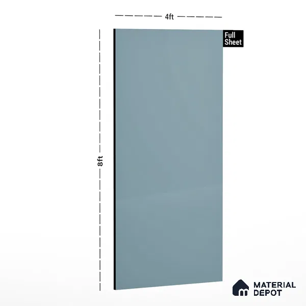 GA 4329 8 ft x 4 ft Matte Finish 6H Antiscratch Acrylic Laminate - 1.5 mm | Suitable for Living Room, Kitchen, Office