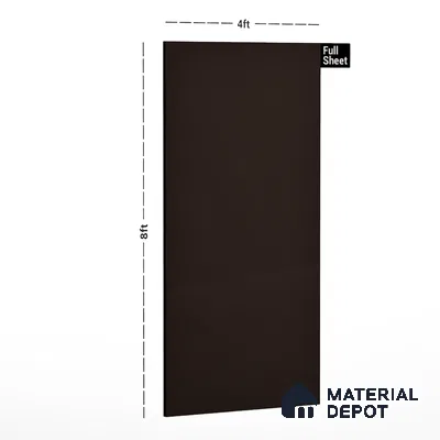 GA 4022 8 ft x 4 ft High Gloss Finish 6H Antiscratch Acrylic Laminate - 1.5 mm | Suitable for Living Room, Kitchen, Office | Matching Edgeband Code EB 4022