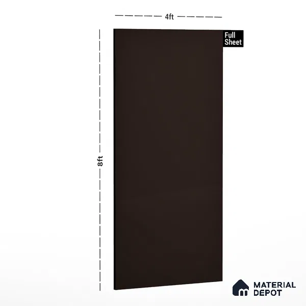 GA 4022 8 ft x 4 ft High Gloss Finish 6H Antiscratch Acrylic Laminate - 1.5 mm | Suitable for Living Room, Kitchen, Office | Matching Edgeband Code EB 4022