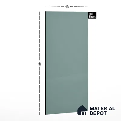 GA 4014 8 ft x 4 ft High Gloss Finish 6H Antiscratch Acrylic Laminate - 1.5 mm | Suitable for Living Room, Kitchen, Office | Matching Edgeband Code EB 4014