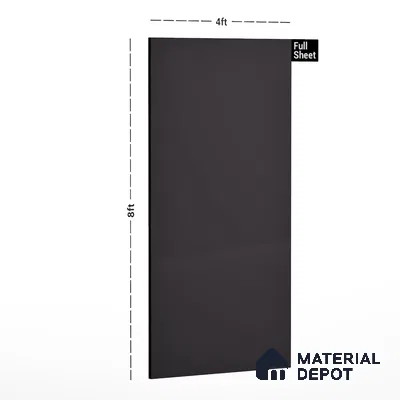 GA 4028 8 ft x 4 ft High Gloss Finish 6H Antiscratch Acrylic Laminate - 1.5 mm | Suitable for Living Room, Kitchen, Office | Matching Edgeband Code EB 4028