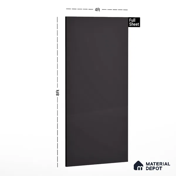 GA 4028 8 ft x 4 ft High Gloss Finish 6H Antiscratch Acrylic Laminate - 1.5 mm | Suitable for Living Room, Kitchen, Office | Matching Edgeband Code EB 4028