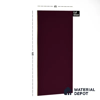 Purple Sparkle Look LM 23328 Orchidia 8 ft x 4 ft High Gloss Finish 6H Anti Scratch Acrylic Laminate - 1.5 mm | Suitable for Kitchen Cabinet, TV Unit, Wardrobe
