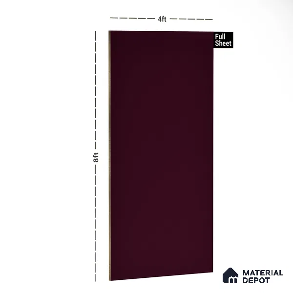 Purple Sparkle Look LM 23328 Orchidia 8 ft x 4 ft High Gloss Finish 6H Anti Scratch Acrylic Laminate - 1.5 mm | Suitable for Kitchen Cabinet, TV Unit, Wardrobe