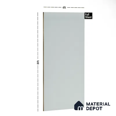 Blue Solid Colors Look MT 702 8 ft x 4 ft Matte Finish 6H Anti Scratch Acrylic Laminate - 1.5 mm | Suitable for TV Unit, Wardrobe, Kitchen Cabinets