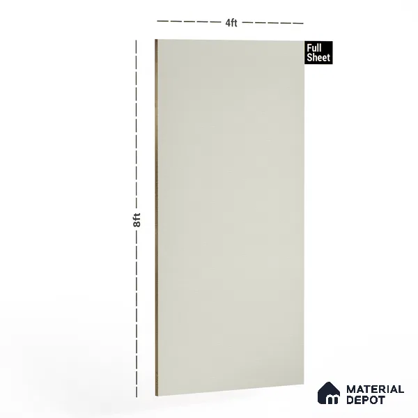 10395 OTL Light Ramie 8 ft x 4 ft Texture Finish Decorative Laminate - 0.8 mm | Suitable for TV Unit, Wardrobe, Kitchen Cabinets