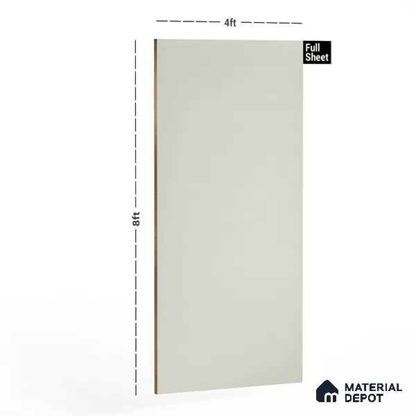 10395 Light Ramie 8 ft x 4 ft Suede Finish Decorative Laminate - 0.8 mm | Suitable for Living Room, Kitchen, Office