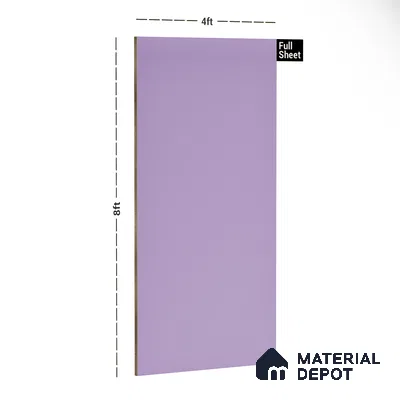 21462 SF Lavendura 8 ft x 4 ft Suede Finish Decorative Laminate - 0.8 mm | Suitable for Living Room, Kitchen, Office