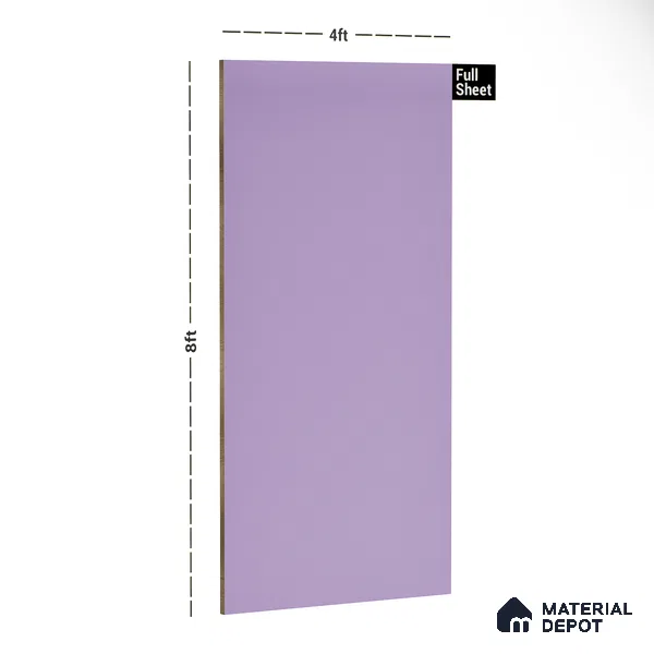 21462 SF Lavendura 8 ft x 4 ft Suede Finish Decorative Laminate - 0.8 mm | Suitable for Living Room, Kitchen, Office