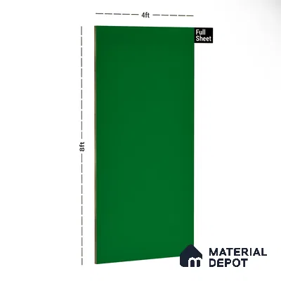21433 SF Neo Banana Leaf 8 ft x 4 ft Suede Finish Decorative Laminate - 0.8 mm | Suitable for Living Room, Kitchen, Office