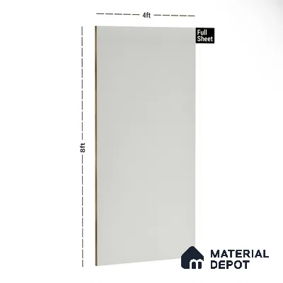 292 8 ft x 4 ft High Gloss Finish PETG Coated PVC Base Laminate - 1 mm | Suitable for Living Room, Kitchen, Office