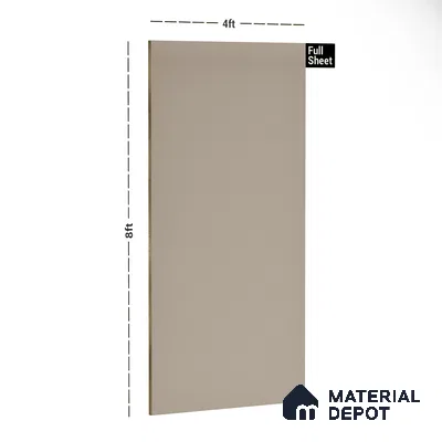 295 8 ft x 4 ft High Gloss Finish PETG Coated PVC Base Laminate - 1 mm | Suitable for Living Room, Kitchen, Office