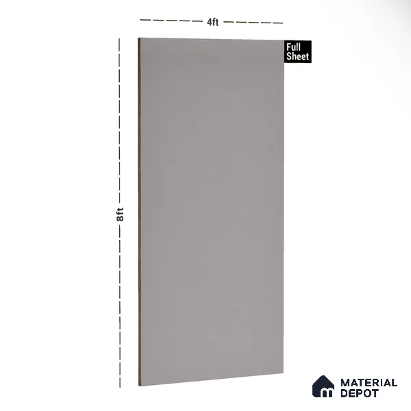 297 8 ft x 4 ft High Gloss Finish PETG Coated PVC Base Laminate - 1 mm | Suitable for Living Room, Kitchen, Office