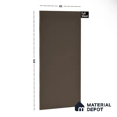 299 8 ft x 4 ft High Gloss Finish PETG Coated PVC Base Laminate - 1 mm | Suitable for Living Room, Kitchen, Office