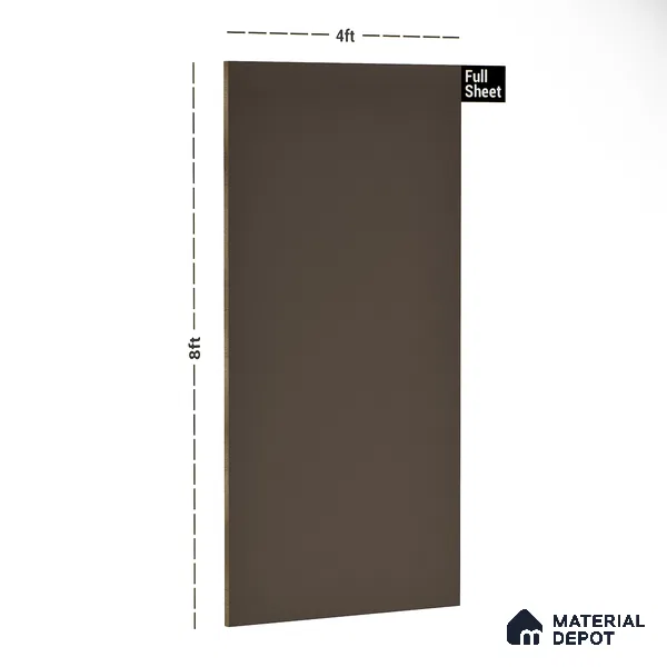 299 8 ft x 4 ft High Gloss Finish PETG Coated PVC Base Laminate - 1 mm | Suitable for Living Room, Kitchen, Office