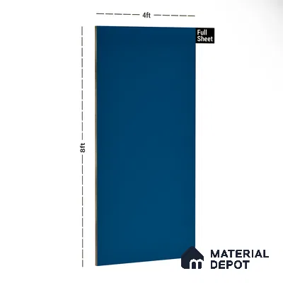 321 8 ft x 4 ft High Gloss Finish PETG Coated PVC Base Laminate - 1 mm | Suitable for Living Room, Kitchen, Office
