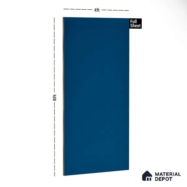 321 8 ft x 4 ft High Gloss Finish PETG Coated PVC Base Laminate - 1 mm | Suitable for Living Room, Kitchen, Office
