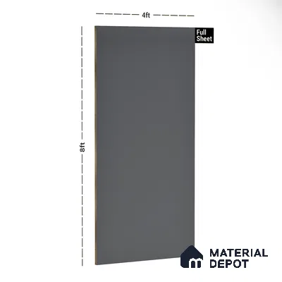 300 8 ft x 4 ft High Gloss Finish PETG Coated PVC Base Laminate - 1 mm | Suitable for Living Room, Kitchen, Office