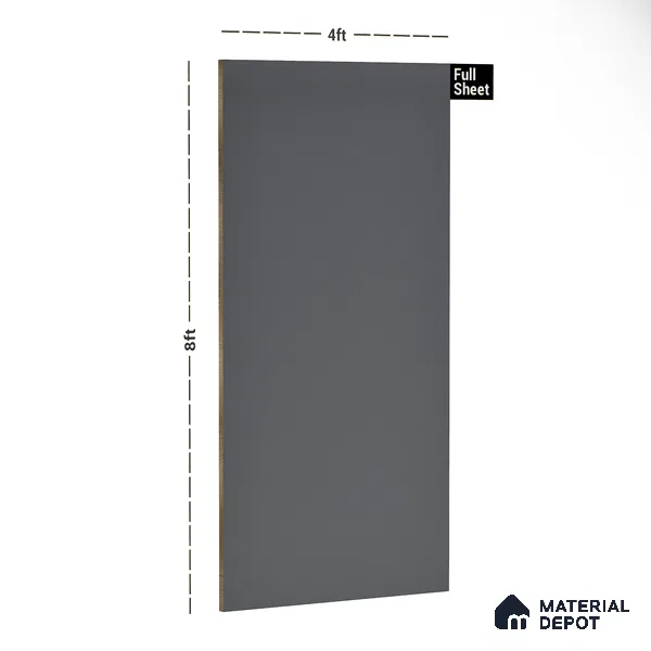 300 8 ft x 4 ft High Gloss Finish PETG Coated PVC Base Laminate - 1 mm | Suitable for Living Room, Kitchen, Office