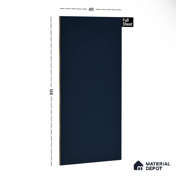 322 8 ft x 4 ft High Gloss Finish PETG Coated PVC Base Laminate - 1 mm | Suitable for Living Room, Kitchen, Office