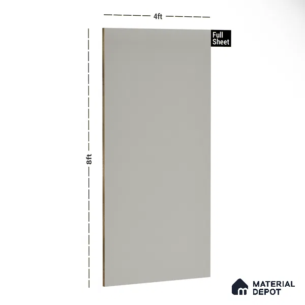 308 8 ft x 4 ft High Gloss Finish PETG Coated PVC Base Laminate - 1 mm | Suitable for Living Room, Kitchen, Office