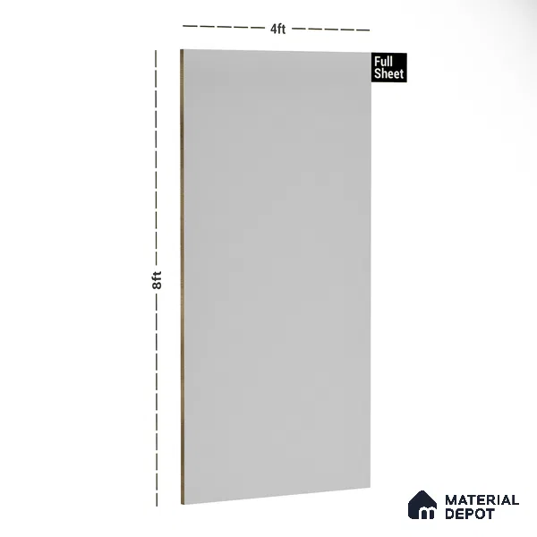 310 8 ft x 4 ft High Gloss Finish PETG Coated PVC Base Laminate - 1 mm | Suitable for Living Room, Kitchen, Office