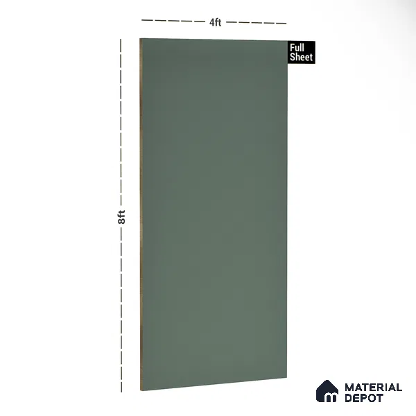315 8 ft x 4 ft High Gloss Finish PETG Coated PVC Base Laminate - 1 mm | Suitable for Living Room, Kitchen, Office