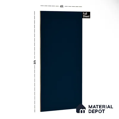 317 8 ft x 4 ft High Gloss Finish PETG Coated PVC Base Laminate - 1 mm | Suitable for Living Room, Kitchen, Office