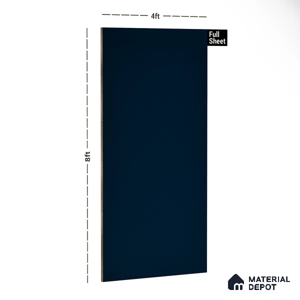 317 8 ft x 4 ft High Gloss Finish PETG Coated PVC Base Laminate - 1 mm | Suitable for Living Room, Kitchen, Office