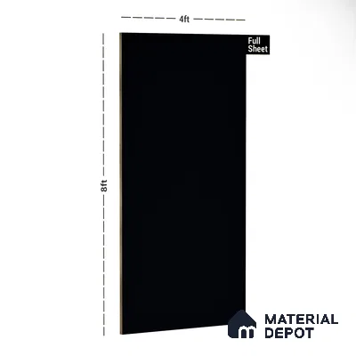 318 8 ft x 4 ft High Gloss Finish PETG Coated PVC Base Laminate - 1 mm | Suitable for Living Room, Kitchen, Office