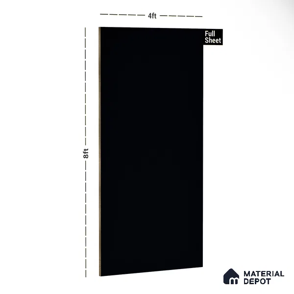 318 8 ft x 4 ft High Gloss Finish PETG Coated PVC Base Laminate - 1 mm | Suitable for Living Room, Kitchen, Office