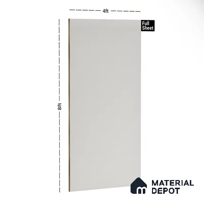 319 8 ft x 4 ft Super Matte Finish PETG Coated PVC Base Laminate - 1 mm | Suitable for Living Room, Kitchen, Office