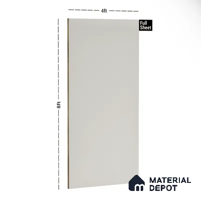 320 8 ft x 4 ft Super Matte Finish PETG Coated PVC Base Laminate - 1 mm | Suitable for Living Room, Kitchen, Office