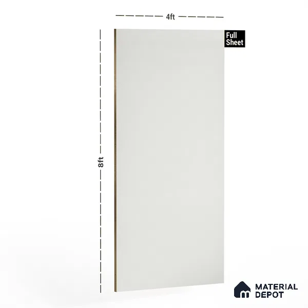 425 8 ft x 4 ft High Gloss Finish PETG Coated PVC Base Laminate - 1 mm | Suitable for Living Room, Kitchen, Office