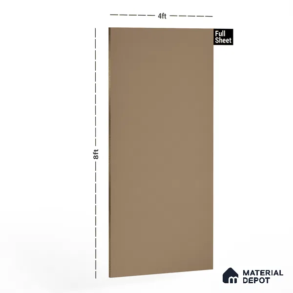 427 8 ft x 4 ft High Gloss Finish PETG Coated PVC Base Laminate - 1 mm | Suitable for Living Room, Kitchen, Office