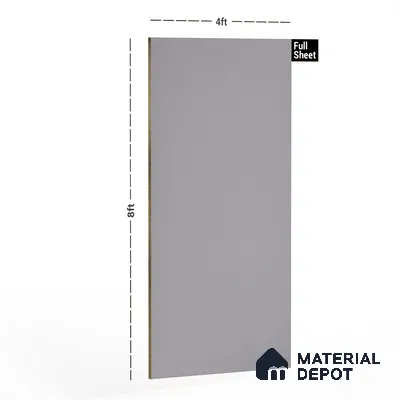 428 8 ft x 4 ft High Gloss Finish PETG Coated PVC Base Laminate - 1 mm | Suitable for Living Room, Kitchen, Office