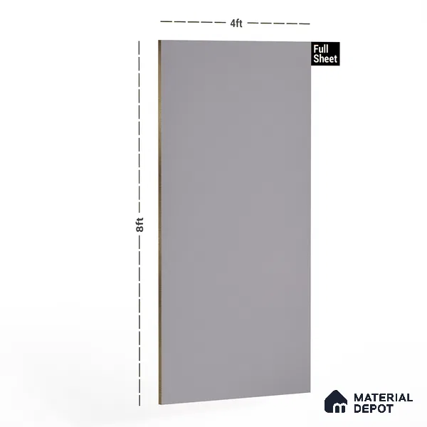 428 8 ft x 4 ft High Gloss Finish PETG Coated PVC Base Laminate - 1 mm | Suitable for Living Room, Kitchen, Office
