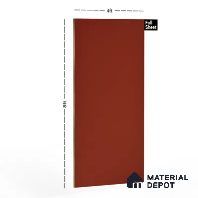 430 8 ft x 4 ft High Gloss Finish PETG Coated PVC Base Laminate - 1 mm | Suitable for Living Room, Kitchen, Office