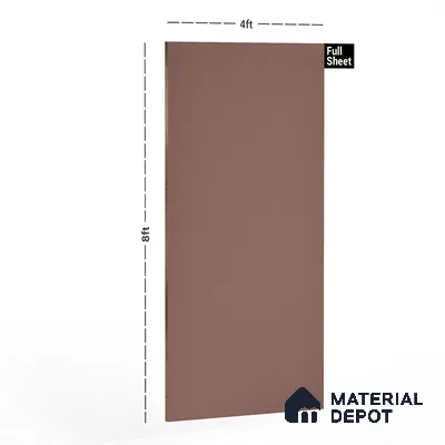 431 8 ft x 4 ft High Gloss Finish PETG Coated PVC Base Laminate - 1 mm | Suitable for Living Room, Kitchen, Office