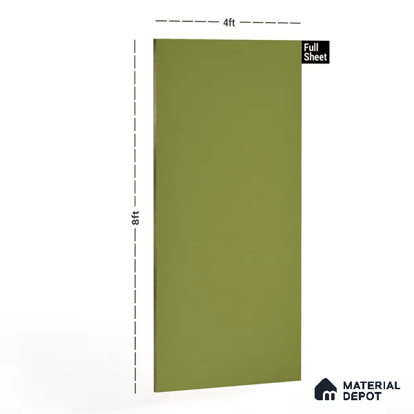 433 8 ft x 4 ft High Gloss Finish PETG Coated PVC Base Laminate - 1 mm | Suitable for Living Room, Kitchen, Office