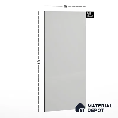 601 HG 8 ft x 4 ft PVC Core Finish PVC Laminate - 1 mm | Suitable for Living Room, Kitchen, Office
