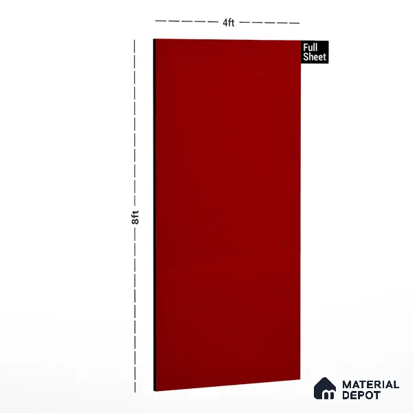 602 HG 8 ft x 4 ft PVC Core Finish PVC Laminate - 1 mm | Suitable for Living Room, Kitchen, Office