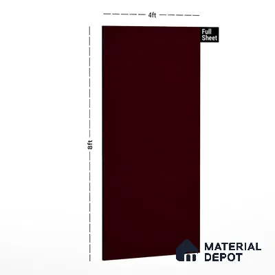 604 HG 8 ft x 4 ft PVC Core Finish PVC Laminate - 1 mm | Suitable for Living Room, Kitchen, Office