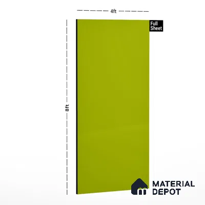 606 HG 8 ft x 4 ft PVC Core Finish PVC Laminate - 1 mm | Suitable for Living Room, Kitchen, Office