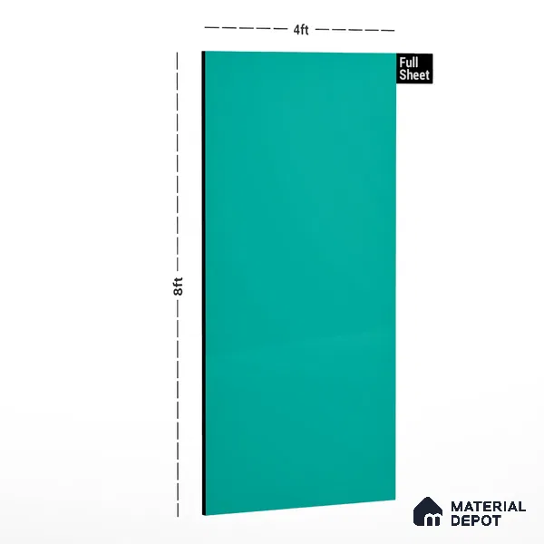607 8 ft x 4 ft PVC Core Finish PVC Laminate - 1 mm | Suitable for Living Room, Kitchen, Office