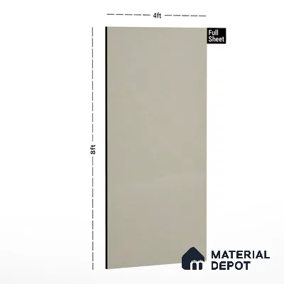 Grey Textured Solid Look 9501 SVH 8 ft x 4 ft Texture Finish Decorative Laminate - 1 mm | Suitable for TV Unit, Wardrobe, Kitchen Cabinets