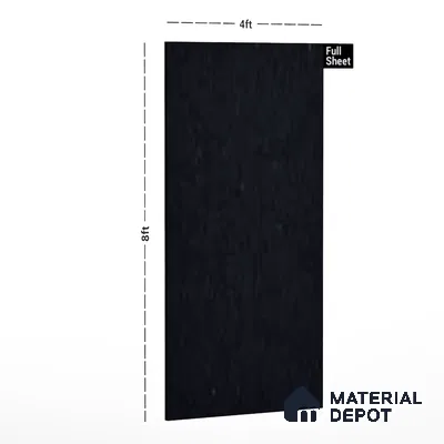 Blue Solid Colors Look 9234 SHG 8 ft x 4 ft High Gloss Finish Decorative Laminate - 1 mm | Suitable for Living Room, Kitchen, Office