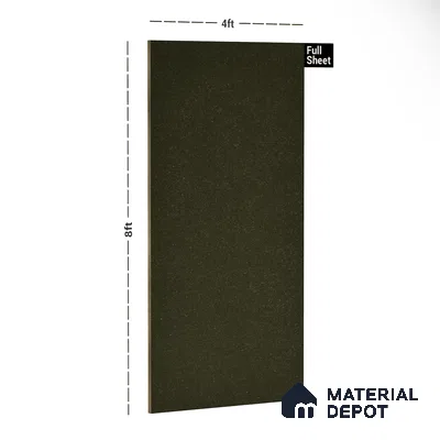 3271 SI Olive Green 8 ft x 4 ft Texture Finish Decorative Laminate - 1 mm  | Suitable for TV Unit, Wardrobe, Kitchen Cabinets | Matching Edgeband Code - (Rehau - 110211) | (E3 - 1526 MT)