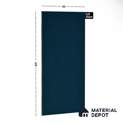3244 SI Pastel Blue 8 ft x 4 ft Texture Finish Decorative Laminate - 1 mm  | Suitable for TV Unit, Wardrobe, Kitchen Cabinets | Matching Edgeband Code - (Rehau - 112073) | (E3 - 1525 MT)
