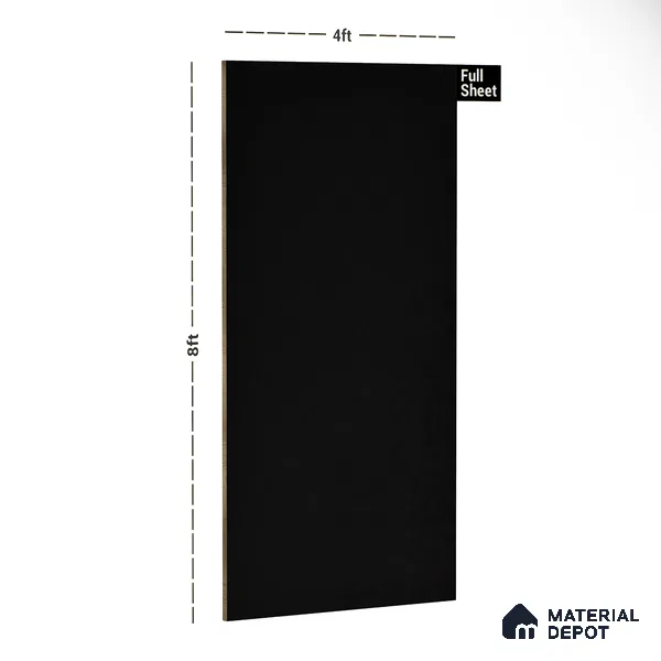 Cool Grey Solid Colors Look LM 07180 8 ft x 4 ft Super Matte Finish Decorative Laminate - 1 mm | Suitable for Living Room, Kitchen, Office